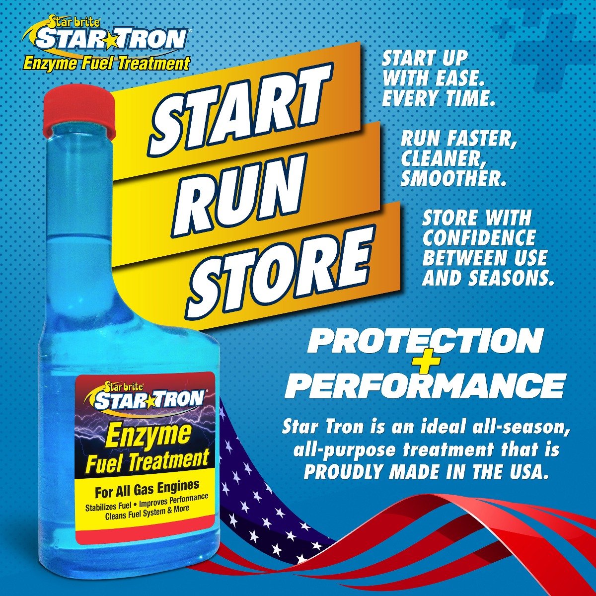 Starbrite - Star Tron Enzyme Fuel Treatment - Classic Gas Formula - 8 oz. - 6 Pack - 14308