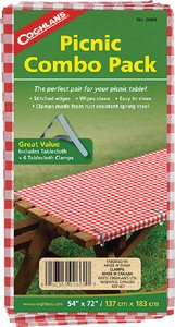 Coghlans - PICNIC CMBO PK TABLECLTH CLAMP,PICNIC COMBO PACK - 0660