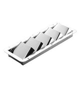 Attwood Marine - Louvered Vent - Stainless Steel - 11-5/16" Length x 4-3/8" Height x 3/4" Diameter - 14885