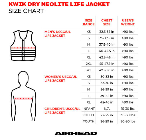 Kwik Tek - NEOLITE SWOOSH PFD RED YOUTH - 1007603BRD