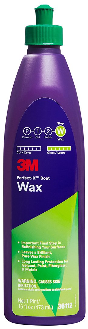 3M - Perfect-Itâ„¢ Boat Wax, Pt., part of the collection of the best boat cleaning products from PartsVu