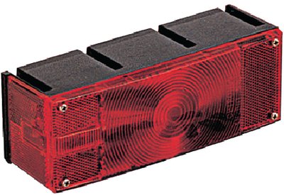 Optronics - Optronics ST16RBP Waterproof Low Profile 7 Function Passenger Side Universal Marine Tail Light - ST16RBP