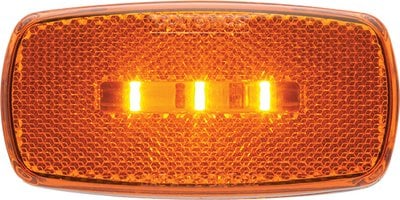 Optronics - LED MARK LIGHT OVAL AMBER - MCL32ABP