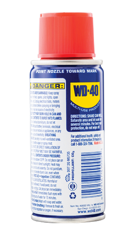 WD-40 - Multi-Use Product - Low VOC - 3 oz. - 490002