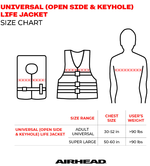 ELEMENT LIFE JACKET (AIRHEAD) - 3009203ABKTL