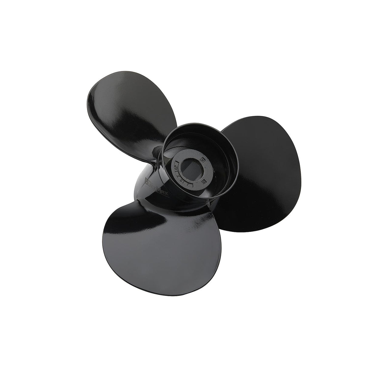 Mercury - Black Max Aluminum Propeller - 3-Blade - 90 - 115 HP Command Thrust FourStroke (all years), 135 - 300 HP TwoStroke / FourStroke (all years), Alpha and Bravo Stemdrives - 16 Dia. - 14 Pitch - 48-16438CP1