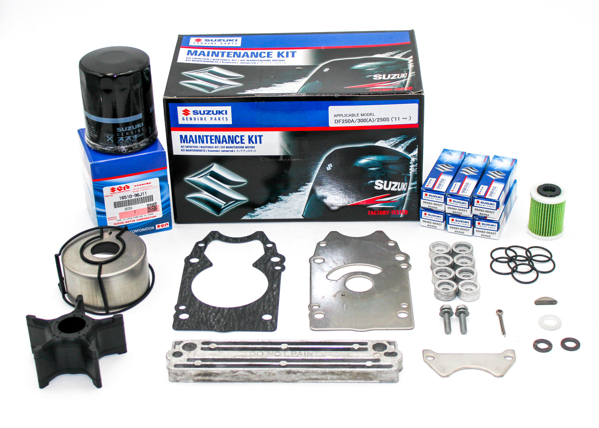 Suzuki DF250AP / DF300AP / DF250SS Service Kit – 2011 to Current – 16500-98J02 (Supersedes 17400-98865)