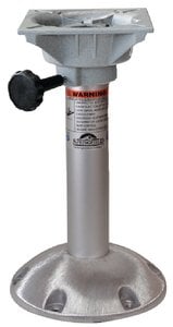 Springfield Marine - 2-3/8" Series Explorer Fixed Height Package 15" (Includes Pedestal, Base and Non-Locking Swivel) - 1250315