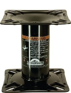 Springfield Marine - Economy Fixed Height Pedestal, E-Coat Finish - 1561105