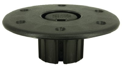 Springfield Marine - Uni-Lock 2-3/8" Table Base, Black Plastic - 1660703