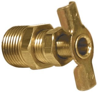 Camco Marine - Wtr Htr Drain Valve 1/4 In Replaces P/n 117-11663 Rvx - 11663