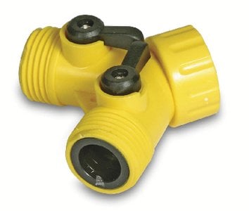 Camco Marine - Plastic Garden Hose "y" Valve Replaces P/n 117-20073 Rvx - 20073