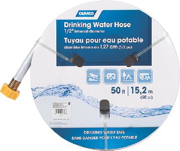 Camco - TastePURE Drinking Water Hose - 50' x 1/2" ID - 22753