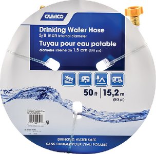 Camco - TastePURE Drinking Water Hose - 50' x 5/8" ID - 22793