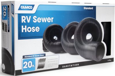 Camco Marine - 20' Standard Sewer Hose Replaces P/n 117-39611 Rvx - 39611