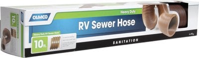 Camco Marine - 10' Heavy Duty Sewer Hose Replaces P/n 117-39621 Rvx - 39621