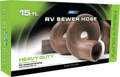 Camco Marine - 15'heavy Duty Sewer Hose Replaces P/n 117-39661 Rvx - 39661