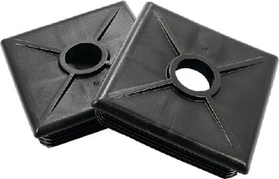 Camco Marine - 3in Bumper Caps-BLACK (2per Card Replaces P/n 117-40303 Rvx - 40303