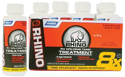Camco Marine - Rhino Holding Tank Treat. 4 Oz Replaces P/n 117-41511 Rvx - 41511