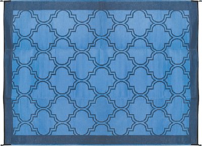 Camco Marine - Outdoor Mat 6'x9' Blue/blue Replaces P/n 117-42876 Rvx - 42876