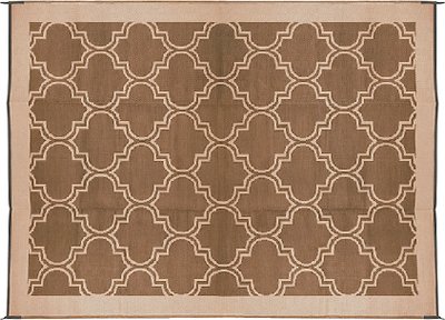 Camco Marine - Outdoor Mat 6'x9' Brown/tan Replaces P/n 117-42877 Rvx - 42877