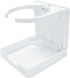 Camco Marine - Adjustable Drink Holder White Replaces P/n 117-44040 Rvx - 44040