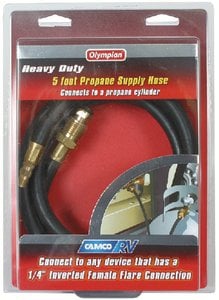 Camco Marine - Propane Hose Supply5' Repalces P/n 117-59033 Rvx - 59033