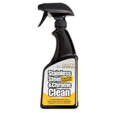 Flitz - Stainless Steel & Chrome Cleaner w/Degreaser - 16 oz. Spray - SP01506