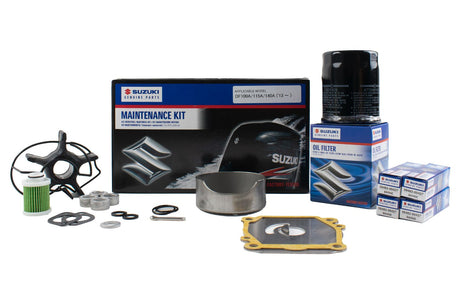 Suzuki - Outboard Maintenance Kit - 17400-92822 - DF115A DF140A DF115SS (2013 - Current) - Supersedes 17400-92821