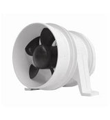 Attwood - Turbo 4000 Series II In-Line Blower - Water-Resistant - 12V - White - 1749-4