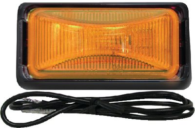 Anderson Marine - PC-Rated Clearance/Side Marker Light Kit With Black Bracket - E150BKA
