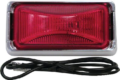 Anderson Marine - PC-Rated Clearance/Side Marker Light Kit With Chrome Bracket - E150KR
