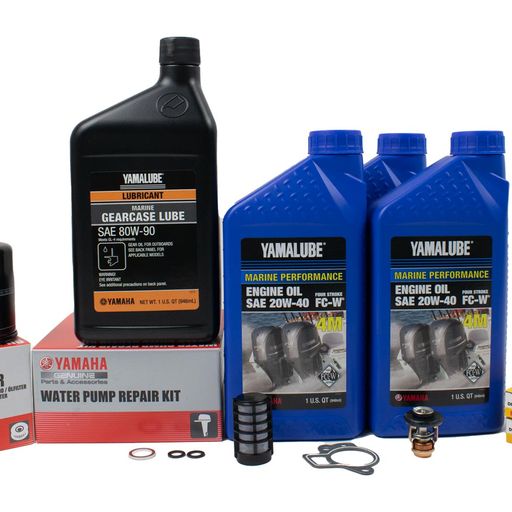 Yamaha T50 300 Hour Service Maintenance Kit - Yamalube 20W-40 - 2000-2004