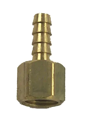 Sierra - Brass Hose Barb - Female - 1/4" - 8093