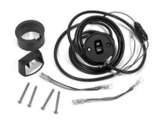 Mercury - Power Trim Switch Kit - Rocker Style - 10 Ft Harness - Fits Mercury/Mariner - 87-18286A18