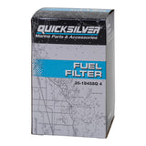 Mercury Quicksilver - Water Separating Fuel Filter - Fits Mercury/Mariner V?6 EFI/DFI 1996 - Newer - 35-18458Q4