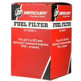 Mercury Water Separating Fuel Filter - Fits Mercury/Mariner V?6 EFI/DFI 1996 - Newer - 35-18458T4
