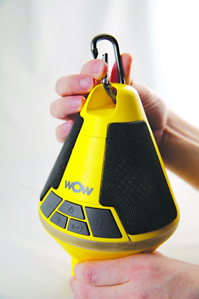 WOW Watersports - WOW-SOUND Buoy Bluetooth Speaker - Yellow - 19-9000