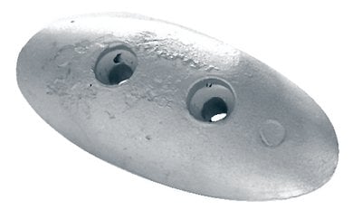 Martyr Anodes - Zinc Hull Anode .7" x 1.92" x 4.36" - CMM24