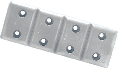 Martyr Anodes - Zinc Hull Anode .5" x 2.6" x 7.3" - CMM40