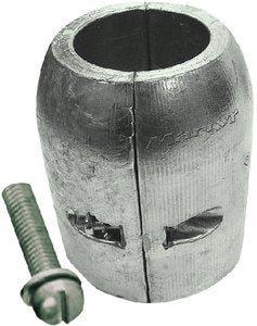 Martyr Anodes - Clamp Shaft Aluminum Anode With Slotted Screw, 7/8" - CMXC02A