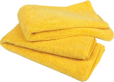 Buffalo Industries - Buffalo Microfiber Detail Towels 20" x 20", Yellow - 65013