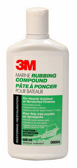 3M - Marine Rubbing Compound - 16.9 oz. - 09004