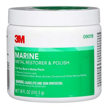 3M - Metal Restorer & Polish Paste - 18 oz. - 09019