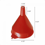 Wirthco - Red Safety Funnel - 2 Quart - 32002