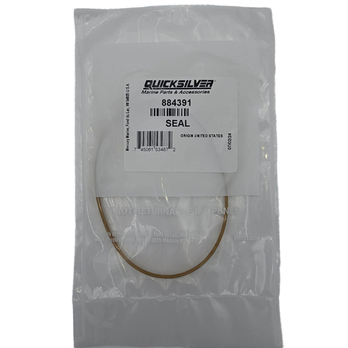 Mercury - Driveshaft Housing Seal - 884391