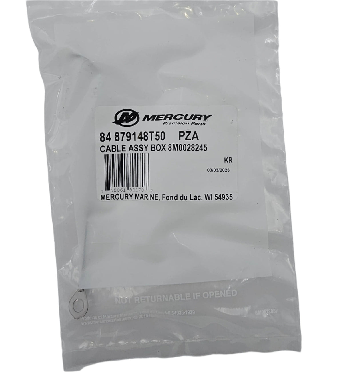 Mercury - Cable Assembly - 84-879148T50
