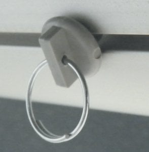 Fasteners Unlimited - AWNING HNGR/STOP A,AWNING ACCESSORY HANGER/STOP - 46123