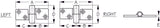 Sea-Dog Line - Take-Apart Hinge (Right) - Investment Cast 316 Stainless Steel - #10 Fastener - 3-1/2" x 2" - 2052751