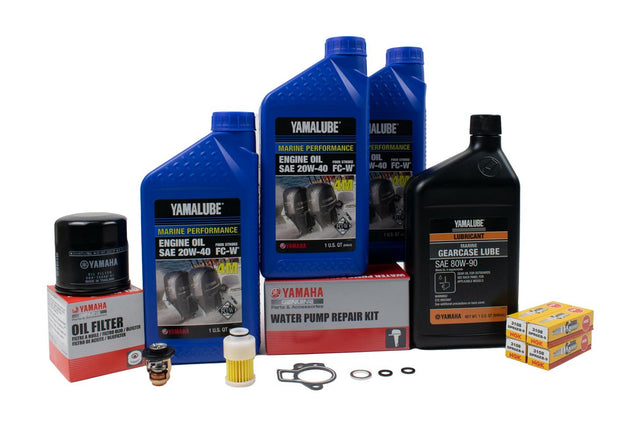 Yamaha F50TLR T50TLR 300 Hour Service Maintenance Kit - Yamalube 20W-40 - 2005